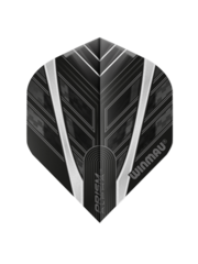 Winmau Darts Winmau Prism Alpha Black and Grey 20 Standard Dart Flights
