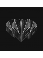 Winmau Darts Winmau Prism Alpha Black and Grey 101 Standard Dart Flights