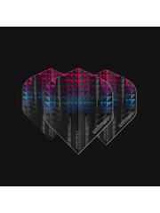 Winmau Darts Winmau Prism Alpha Black and Pink 115 Standard Dart Flights