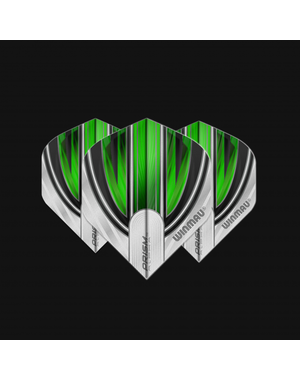 Winmau Darts Winmau Prism Alpha White and Green 136 Standard Dart Flights