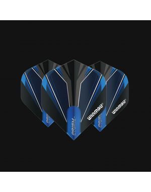 Winmau Darts Winmau Prism Alpha Black and Blue 153 Standard Dart Flights