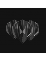 Winmau Darts Winmau Prism Alpha Black and Grey 156 Standard Dart Flights