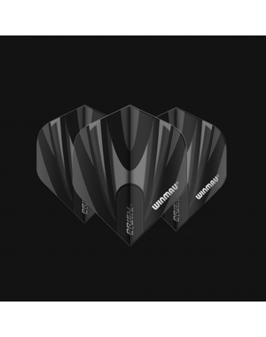 Winmau Darts Winmau Prism Alpha Black and Grey 156 Standard Dart Flights