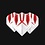 Winmau Darts Winmau Prism Alpha White and Red 176 Standard Dart Flights