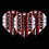 Winmau Darts Winmau Prism Alpha Grey and Red Maverick 197 Standard Dart Flights