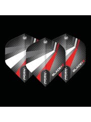Winmau Darts Winmau Prism Alpha Black Red White Blade 6 199 Standard Dart Flights