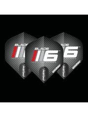 Winmau Darts Winmau Prism Alpha Black and Red Blade 6 700 Standard Dart Flights