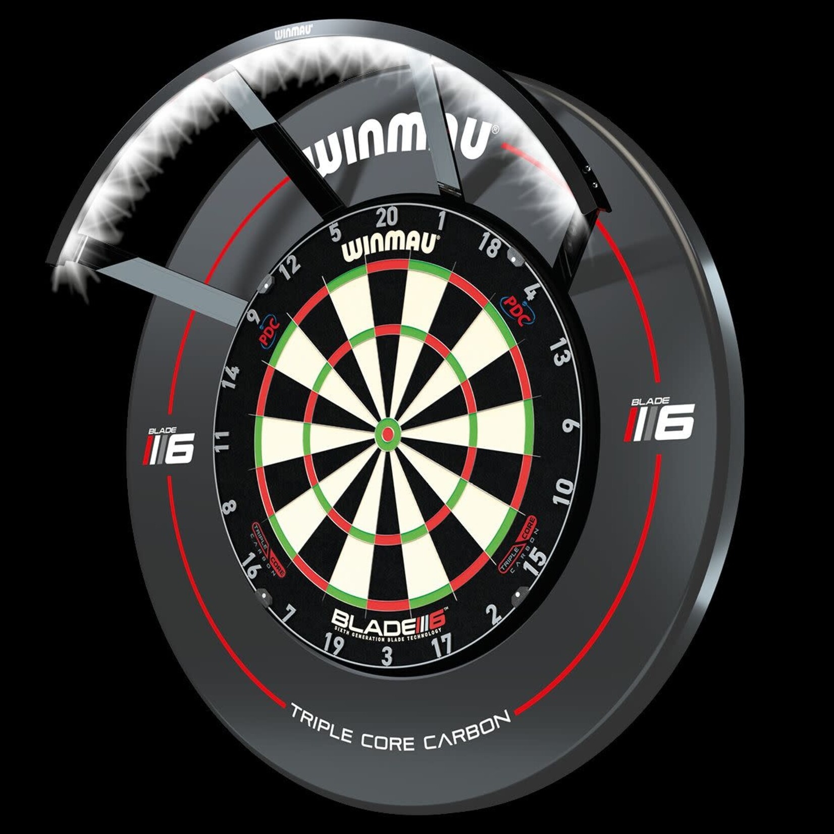 Winmau Darts Winmau Polaris 120 Dartboard Light