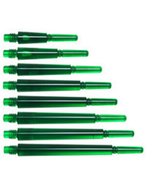 COSMO DARTS Cosmo Fit Gear Normal Locked Clear Green Dart Shafts