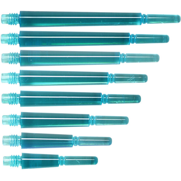 COSMO DARTS Cosmo Fit Gear Normal Locked  Clear Lite Blue Dart Shafts