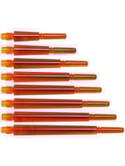 COSMO DARTS Cosmo Fit Gear Normal Locked Clear Orange Dart Shafts