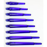 COSMO DARTS Cosmo Fit Gear Normal Spinning Clear Dark Blue Dart Shafts