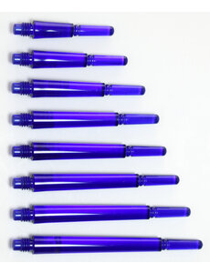 COSMO DARTS Cosmo Fit Gear Normal Spinning Clear Dark Blue Dart Shafts