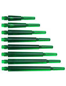 COSMO DARTS Cosmo Fit Gear Normal Spinning Clear Green Dart Shafts