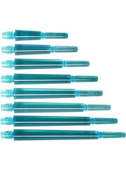 COSMO DARTS Cosmo Fit Gear Normal Spinning Clear Lite Blue Dart Shafts