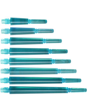 COSMO DARTS Cosmo Fit Gear Normal Spinning Clear Lite Blue Dart Shafts