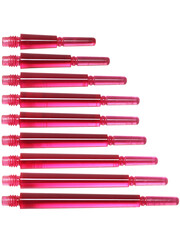 COSMO DARTS Cosmo Fit Gear Normal Spinning Clear Pink Dart Shafts