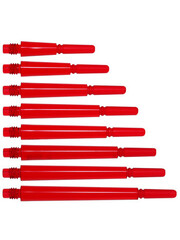 COSMO DARTS Cosmo Fit Gear Normal Spinning Clear Red Dart Shafts