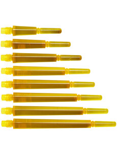 COSMO DARTS Cosmo Fit Gear Normal Spinning Clear Yellow Dart Shafts