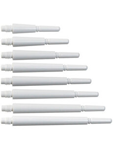 COSMO DARTS Cosmo Fit Gear Normal Spinning White Dart Shafts