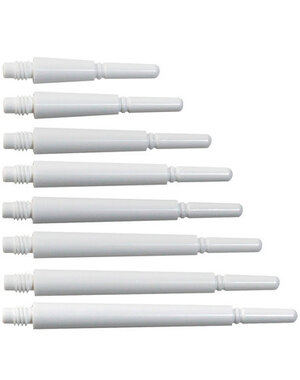 COSMO DARTS Cosmo Fit Gear Normal Spinning White Dart Shafts