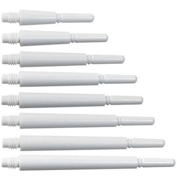 COSMO DARTS Cosmo Fit Gear Normal Spinning White Dart Shafts