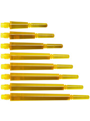 COSMO DARTS Cosmo Fit Gear Normal Locked Clear Yellow Dart Shafts
