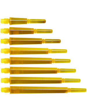 COSMO DARTS Cosmo Fit Gear Normal Locked Clear Yellow Dart Shafts