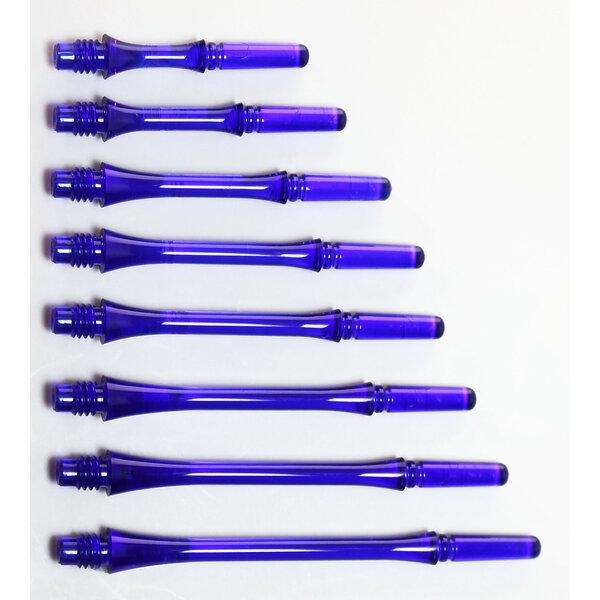 COSMO DARTS Cosmo Fit Gear Slim Locked Clear Dark Blue Dart Shafts