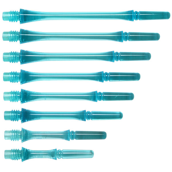 COSMO DARTS Cosmo Fit Gear Slim Locked Clear Lite Blue Dart Shafts