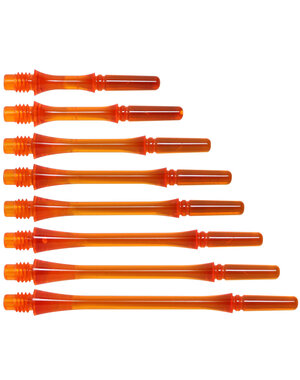 COSMO DARTS Cosmo Fit Gear Slim Locked Clear Orange Dart Shafts