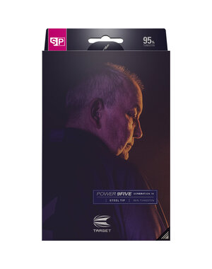 Target Darts Target Phil Taylor Power 9Five 95% Swiss G10 Steel Tip Darts
