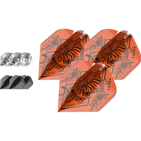 Target Darts Target Ink Bundle Raymond van Barneveld 3 Sets Dart Flights
