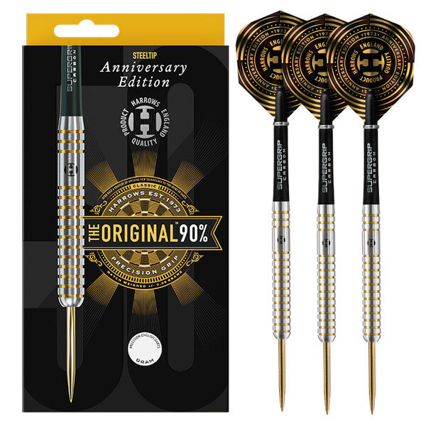 Harrows Darts Harrows The Original 90% 50th Anniversary Steel Tip Darts