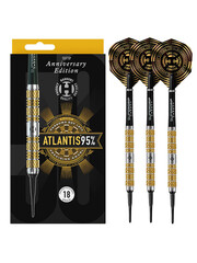 Harrows Darts Harrows Atlantis 95% 50th Anniversary 18g Soft Tip Darts