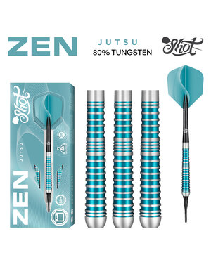 SHOT DARTS Shot Zen Jutsu 2.0 80% Soft Tip Darts