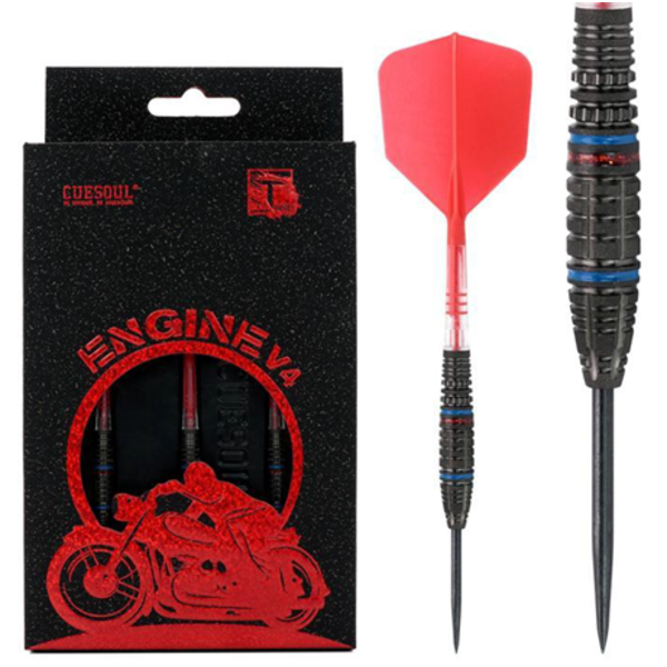 CueSoul CueSoul Engine V4 23g Steel Tip Darts