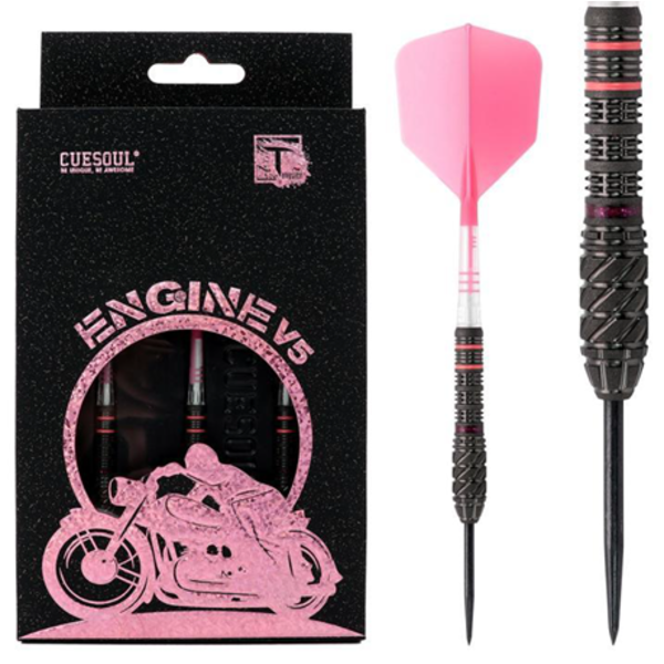 CueSoul CueSoul Engine V5 23g Steel Tip Darts