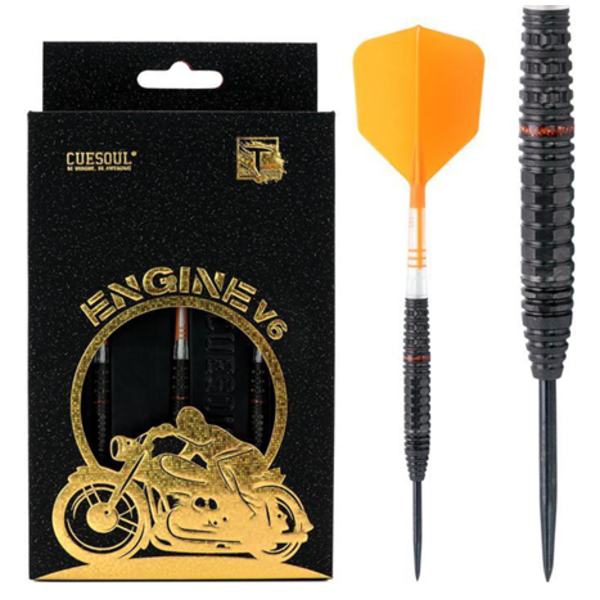 CueSoul CueSoul Engine V6 22g Steel Tip Darts