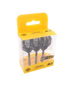 CueSoul CueSoul AK5 White Skeleton Black Standard Dart Flights