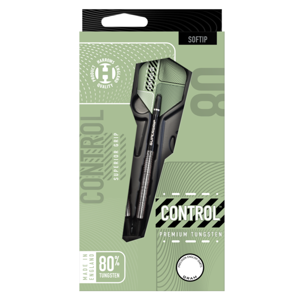 Harrows Darts Harrows Control Parallel 80% Soft Tip Darts