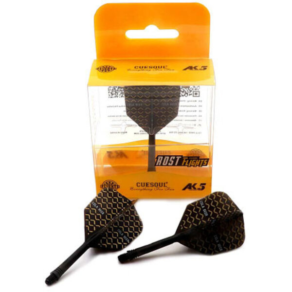 CueSoul CueSoul AK5 Cola Beer Black Big Wing Medium Dart Flights