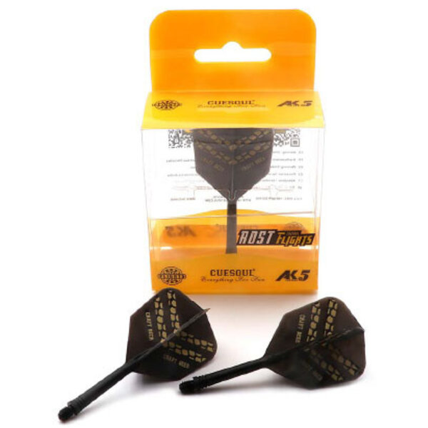 CueSoul CueSoul AK5 Craft Beer Black Big Wing Medium Dart Flights