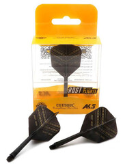 CueSoul CueSoul AK5 Draft Beer Black Big Wing Medium Dart Flights