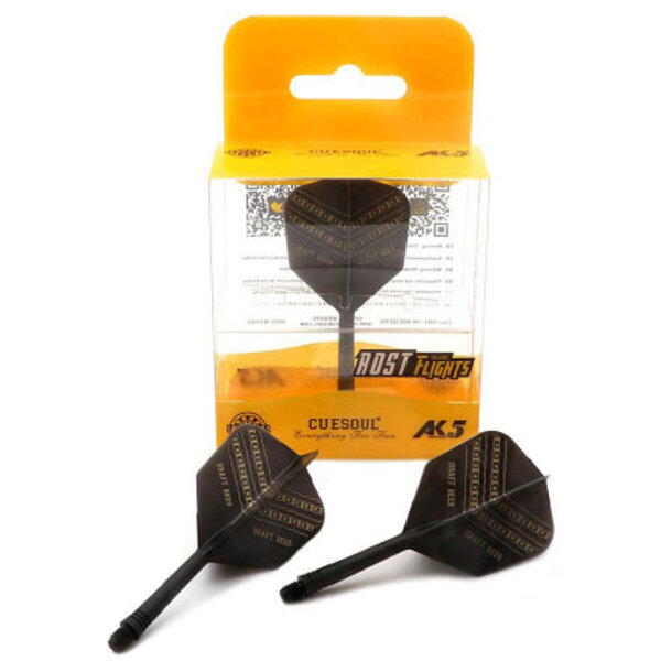 CueSoul CueSoul AK5 Draft Beer Black Big Wing Medium Dart Flights