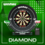 Winmau Darts Winmau PDC Diamond Surround Set