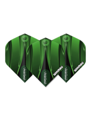 Winmau Darts Winmau Prism Alpha Extra Thick Green 727 Standard Dart Flights
