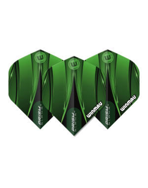 Winmau Darts Winmau Prism Alpha Extra Thick Green 727 Standard Dart Flights