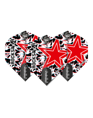 Winmau Darts Winmau Specialist Players Prism Zeta Joe Cullen Rockstar 3 Standard Dart Flights