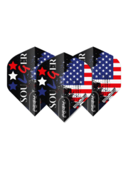 Winmau Darts Winmau Specialist Players Soulger American Flag Prism Zeta Standard Dart Flights